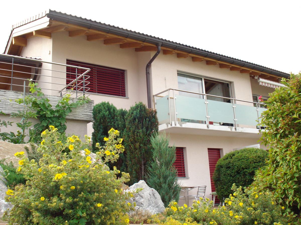 Ferienwohnung Lenggenhager Plantzette Sierre Dış mekan fotoğraf